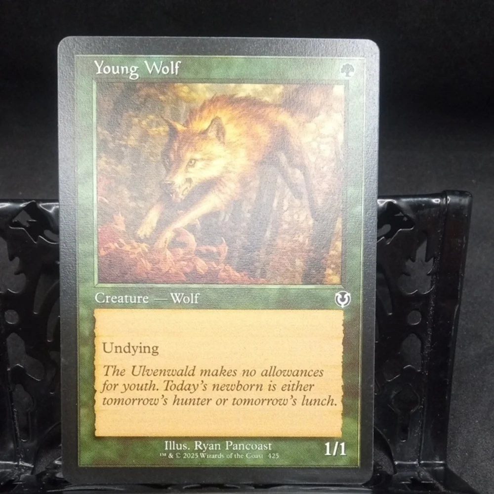 Magic: The Gathering 2 Young Wolf Cards